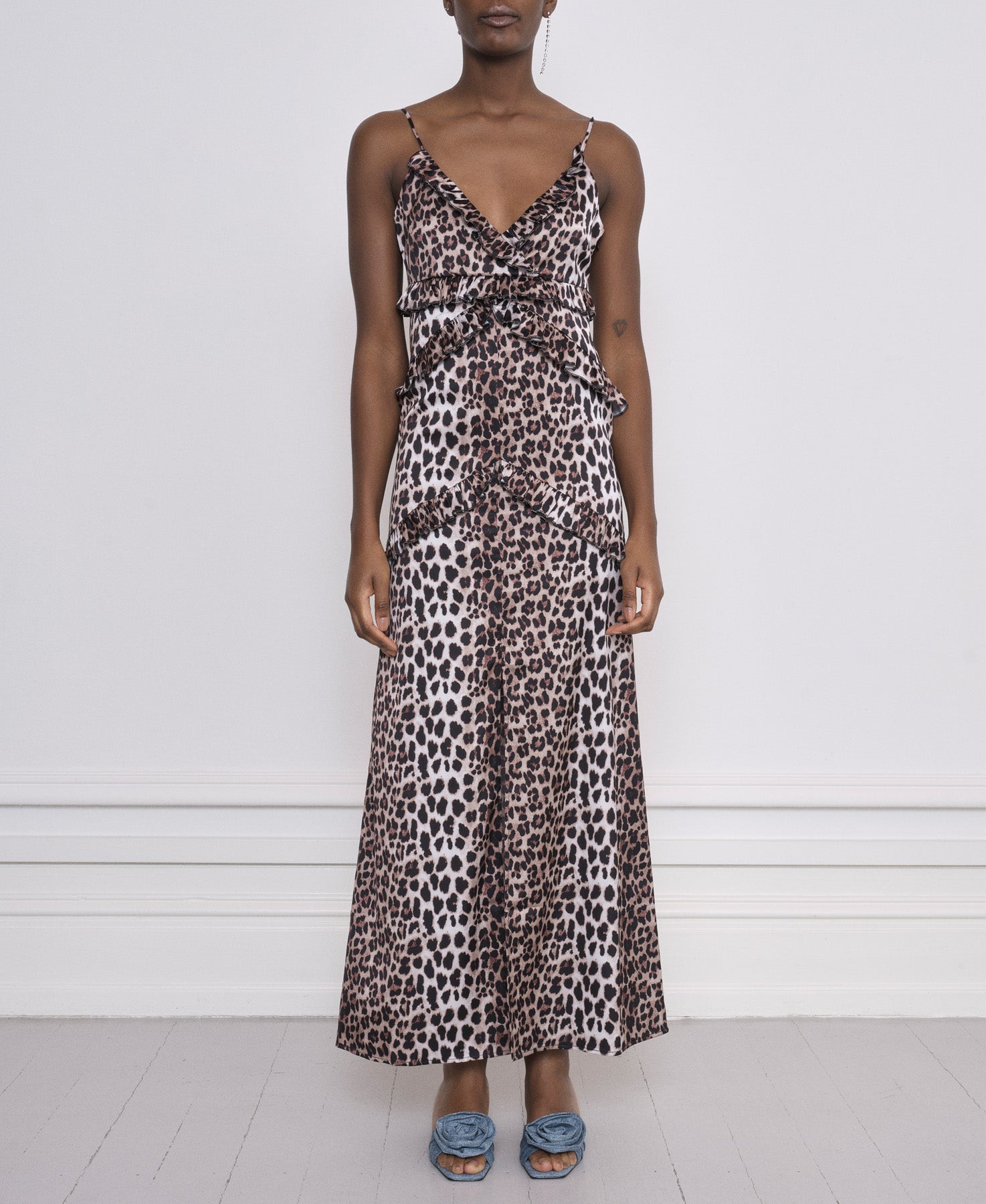 Notes du Nord Hayes Recycled Maxi Dress Dress 980 Leopard