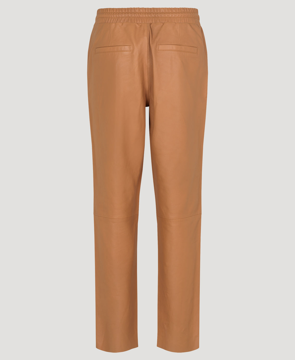 Taz Leather Pants - Camel
