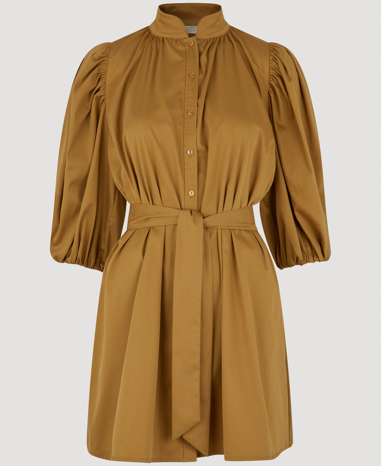 Notes du Nord Giselle Short Dress Dress 411 Golden Olive